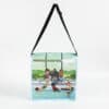 Wholesale terry cloth beach bag cute woven pp student shopping tote bags
