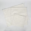Custom size white small drawstring cotton dust bag