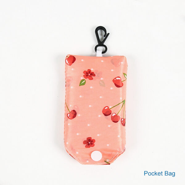 New eco friendly 190T PET custom foldable bag pouch - Image 2