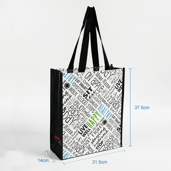 Wholesale custom printed eco friendly recycle pp woven shopping bag - Image 3