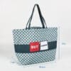 Wholesale high quality colored organic cotton canvas tote bag for girls
