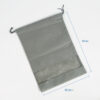 Custom eco friendly luxury drawstring dust shoe bag with logo