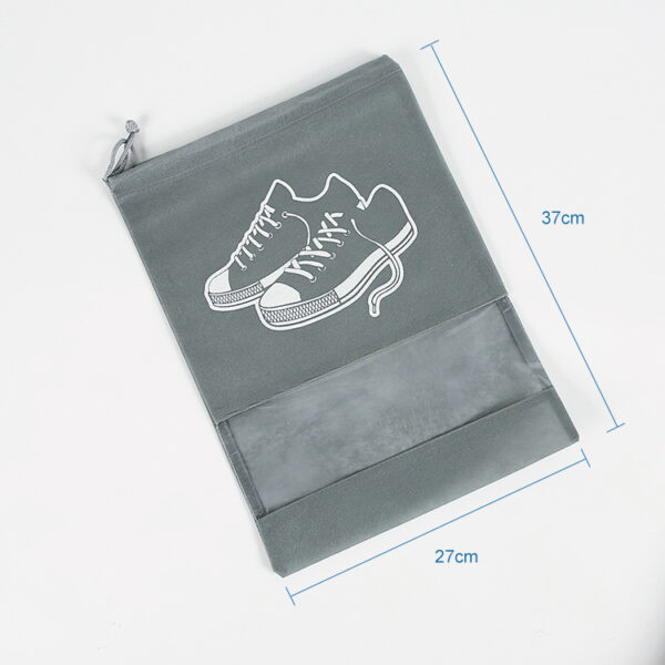 Custom printed eco friendly non woven drawstring dust bag - Image 2