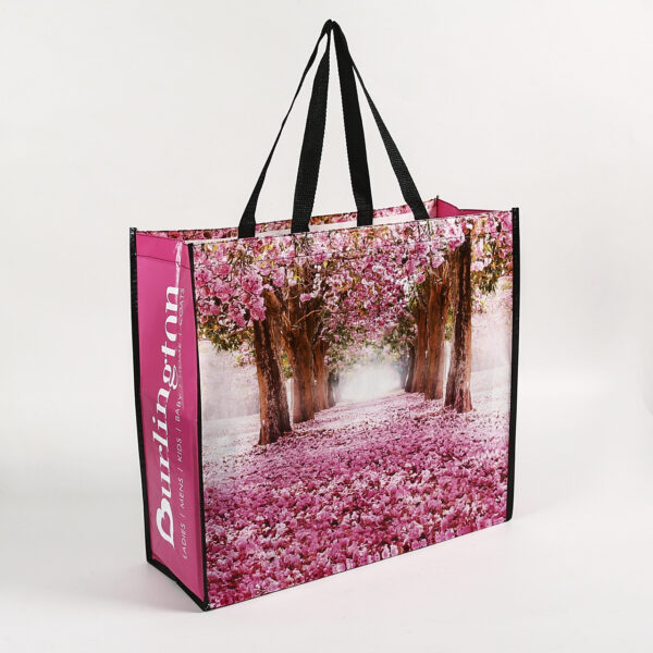 Custom reusable eco friendly rpp non woven sustainable shopping bag