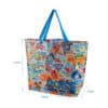 Wholesale high quality fashion laminated waterproof tote shopping bag