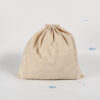 Custom reusable eco cotton dust package drawstring string bag