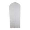 Custom overnight white non-woven wedding dresses hanging garment bag suit dust clothing cover