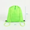 Original factory cheap custom sport waterproof drawstring bag with pocket