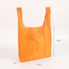 Eco friendly folding women shopping bag with pocket