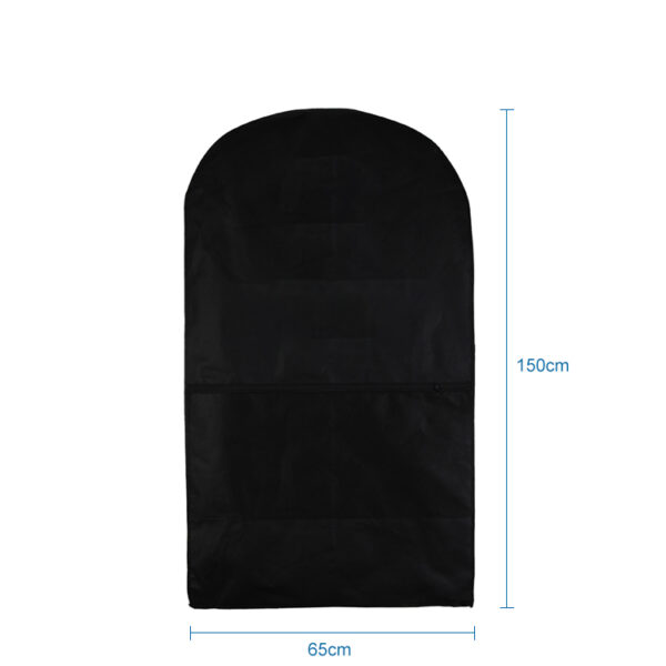 Custom print logo wholesale selling zipper men dust bridal gown wedding dress clothing suit garment bag cover - Image 3