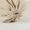Custom small home cotton canvas dust drawstring bag