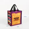 Eco friendly PP woven custom reusable gift clothing shopping bag