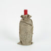 High quality wholesale jute single wine tote bottle bag