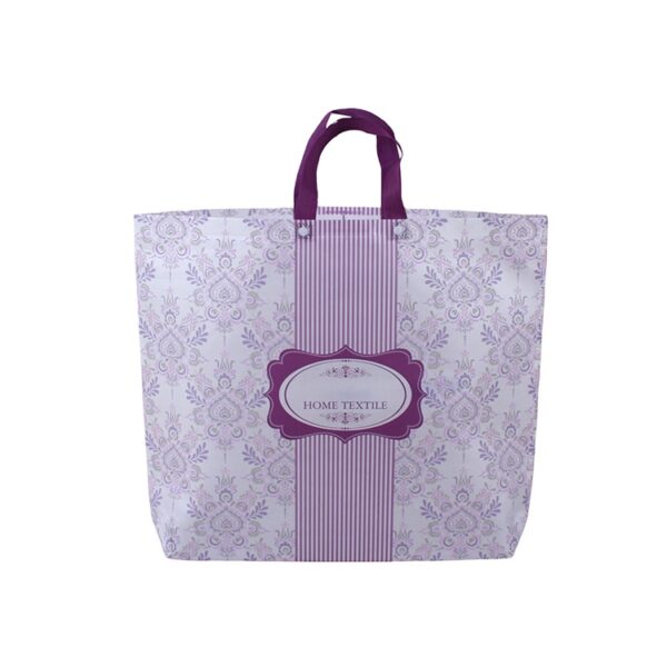 Environmental protection wholesale ultrasonic PP non-woven packing gravure printing shopping tote bag