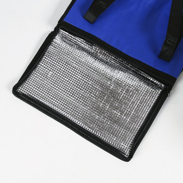 PP non woven aluminium film portable thermal lunch box cooler bag - Image 5