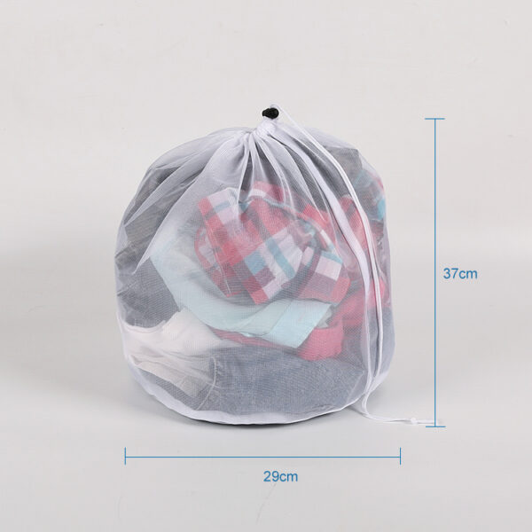 Cloth bras washable recycled PET mesh drawstring laundry washing storage bag for washing machine for travel - Image 2