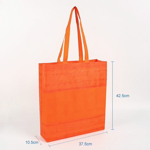 Eco friendly wholesale decomposable nonwoven tote bag - Image 2