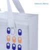 Commercial thermal heat sealed freezer pack lunch food delivery takeout insulated cooler tote bag