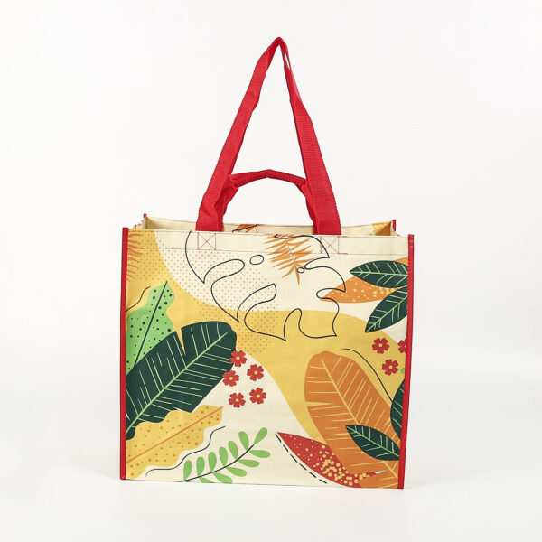 Wholesale tote eco friendly reusable woven bag