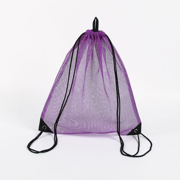 PET mesh PP drawstring gift organza drawstring bag