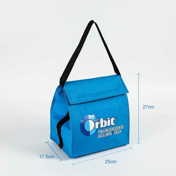 Custom logo promotional reusable plastic PET EPE foam wine bottle insulated cooler bag - Image 2