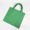 Eco friendly horizontal standard reusable clothing portable nonwoven tote bag