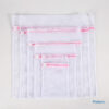 China manufacturer PET zipper women washable mesh laundry bag