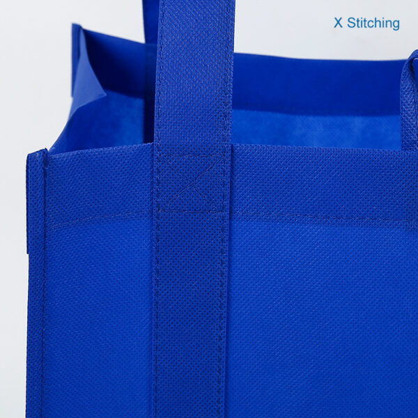 Wholesale promotional custom logo reusable non woven shopping tote bag - Image 6