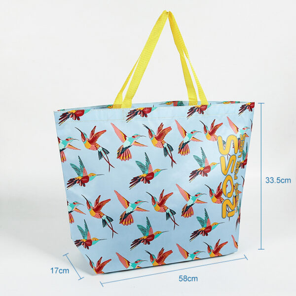 Eco friendly recycled designer luxury custom shopping bags - Image 3