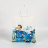Manufacturers supply print color reusable cotton fabric canvas shopping bag
