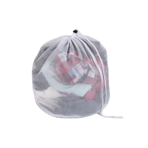 Cloth bras washable recycled PET mesh drawstring laundry washing storage bag for washing machine for travel