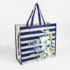 Wholesale custom logo laminated supermarket shopping tote pp woven bags
