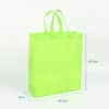 wholesale reusable eco green shiny ultrasonic PP non woven shopping bag