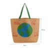 PP nonwoven reusable grocery recycled packaging shopping eco bag with custom print logo
