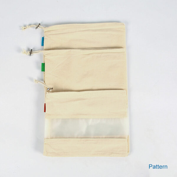 Customized translucent with drawstring flannel cotton suede dust bag - Image 5