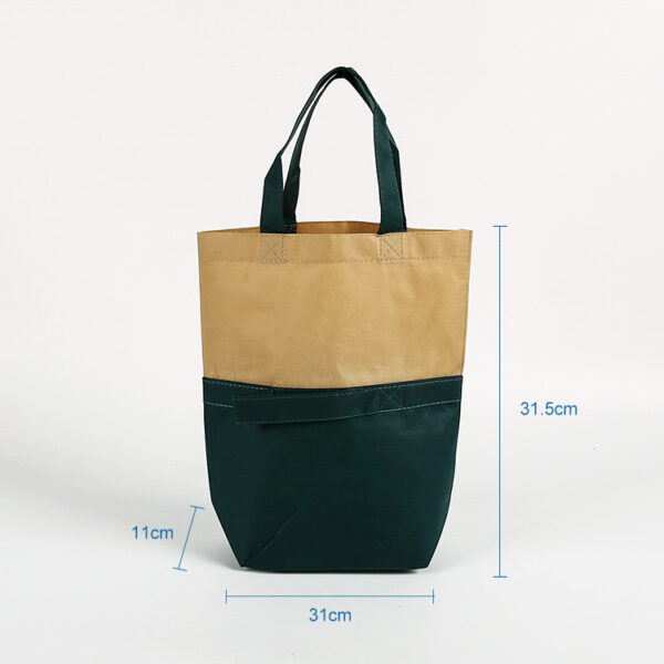 Eco friendly cute recycle PP non woven tote bag for woman - Image 3