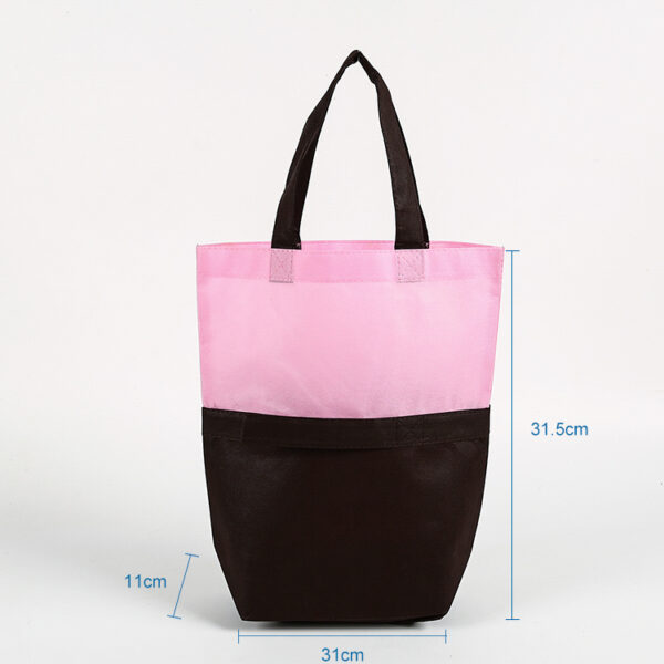 Eco Friendly custom cheap reusable recyclable PP non woven tote bags - Image 3