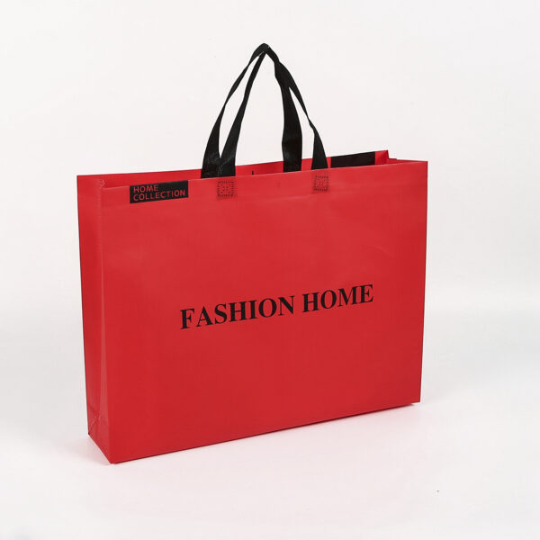 Custom printed recyclable gravure printing shopping PP non woven bag