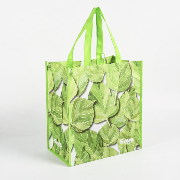 Customized printing rpp non woven reusable grocery bag