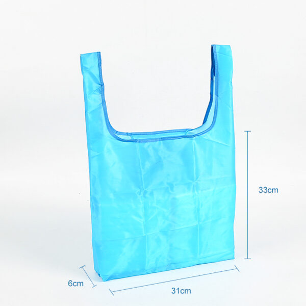 Wholesale 190T PET eco friendly reusable tote outing shopping bag - Image 3