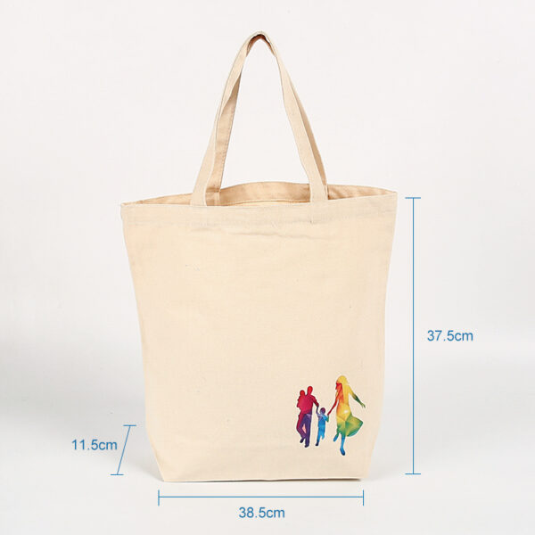 Personalised high quality women shopping canvas tote bags with logo