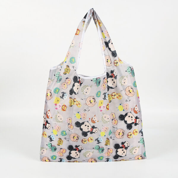 Eco friendly custom foldable recycled 190T PET materials tote bag