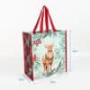 Eco friendly custom printed PP woven reusable shopping bags