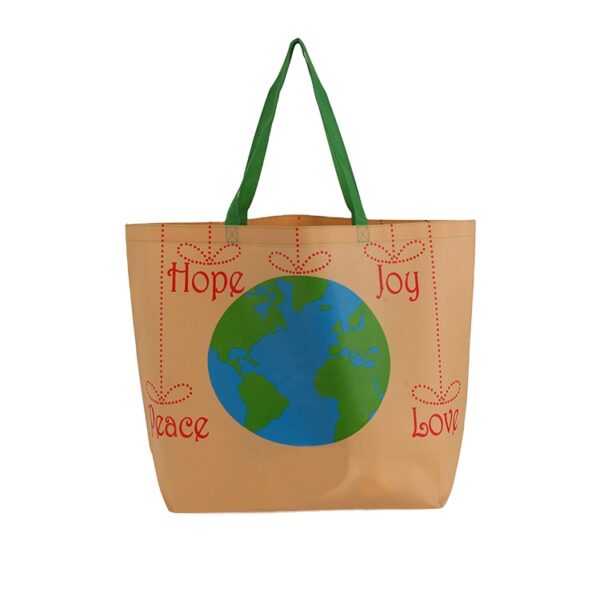 PP nonwoven reusable grocery recycled packaging shopping eco bag with custom print logo