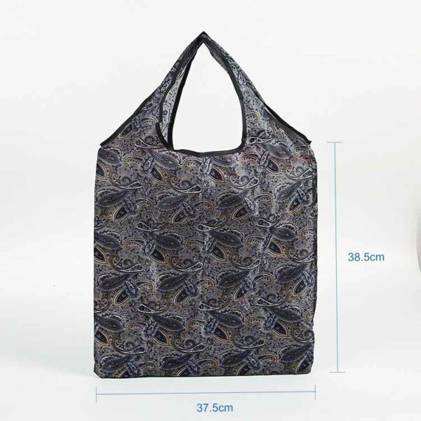 Customized eco friendly reusable 190T PET friendly traveling tote bag - Image 3