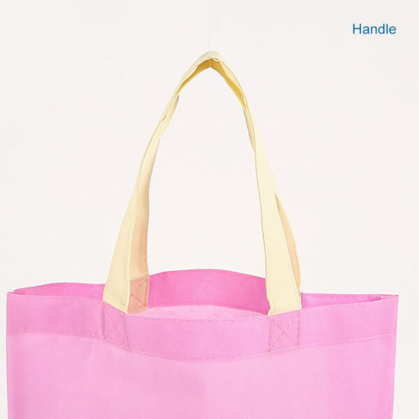 Eco friendly cute recycle PP non woven tote bag for woman - Image 4