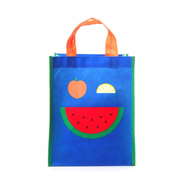 Wholesale reusable RPET non woven tote coloring bag for children