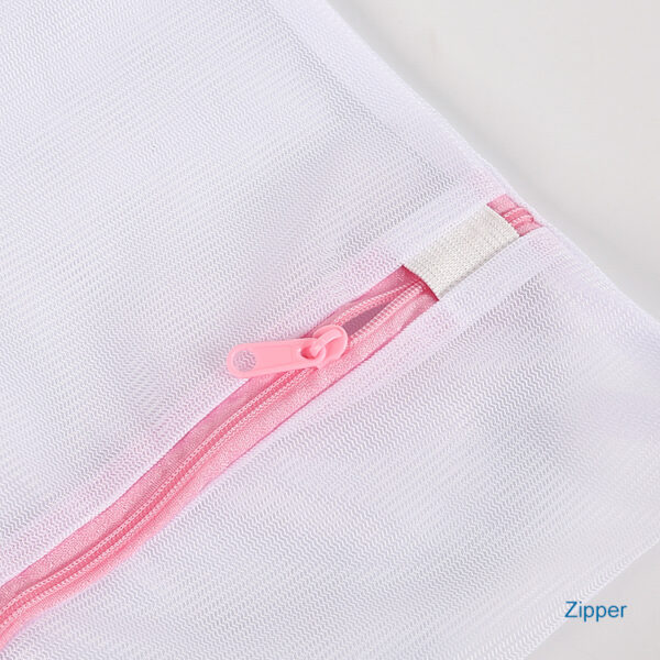 Eco friendly PET mesh zipper wash lingerie delicate laundry bags - Image 4