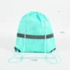 Eco friendly custom logo shoes dust cute unique reflective drawstring bag
