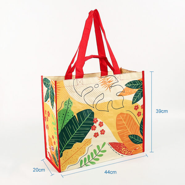 Wholesale tote eco friendly reusable woven bag - Image 2